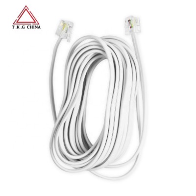 Rj11 6p4c Telephone Adsl Modem Line Cord Cable Telephone Cables Copper Factory Professional Audio Video